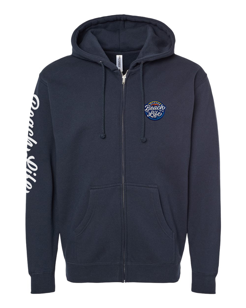 Beach Life Zip Hoodie (Unisex)