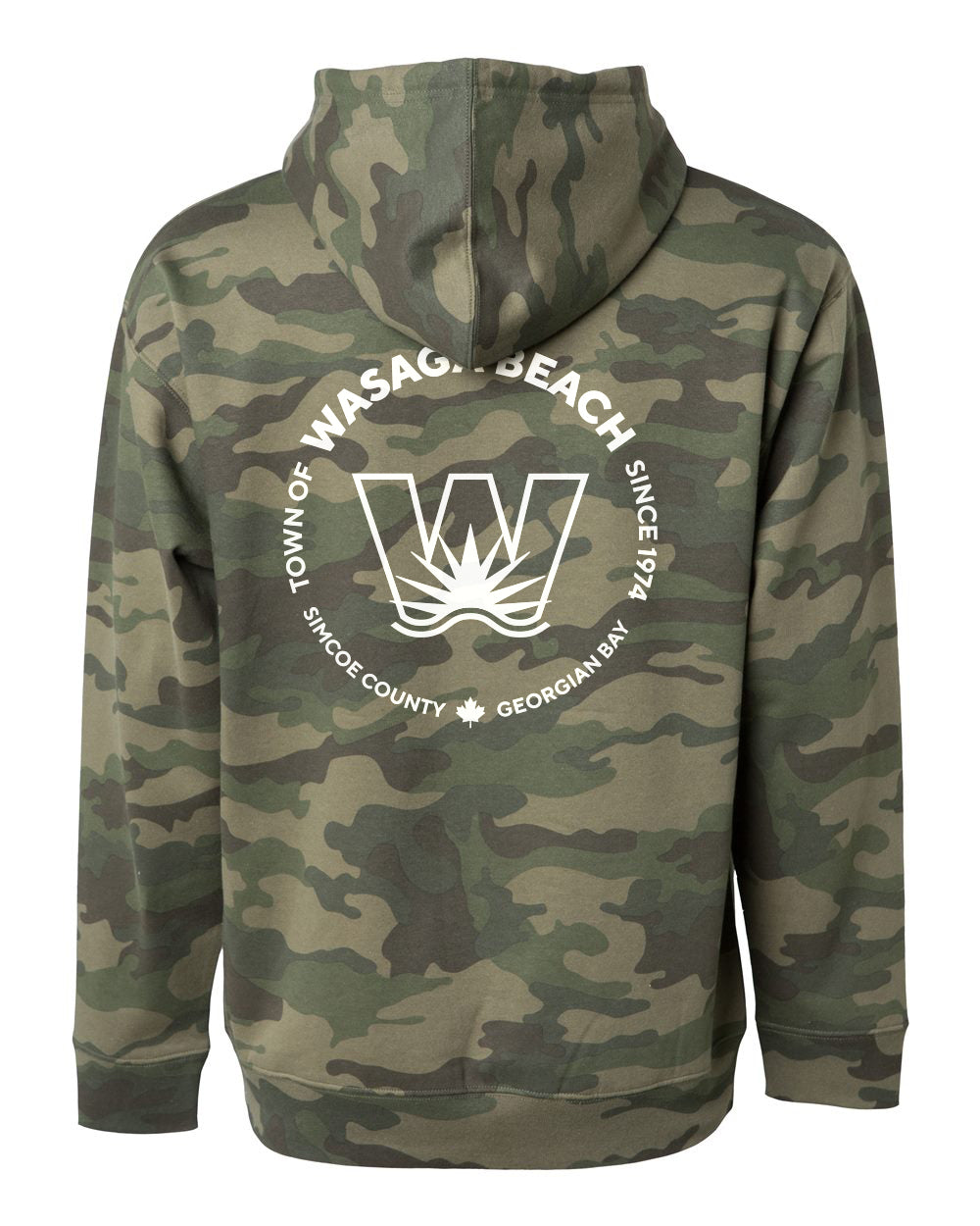 Camo Crest Hoodie (Unisex)