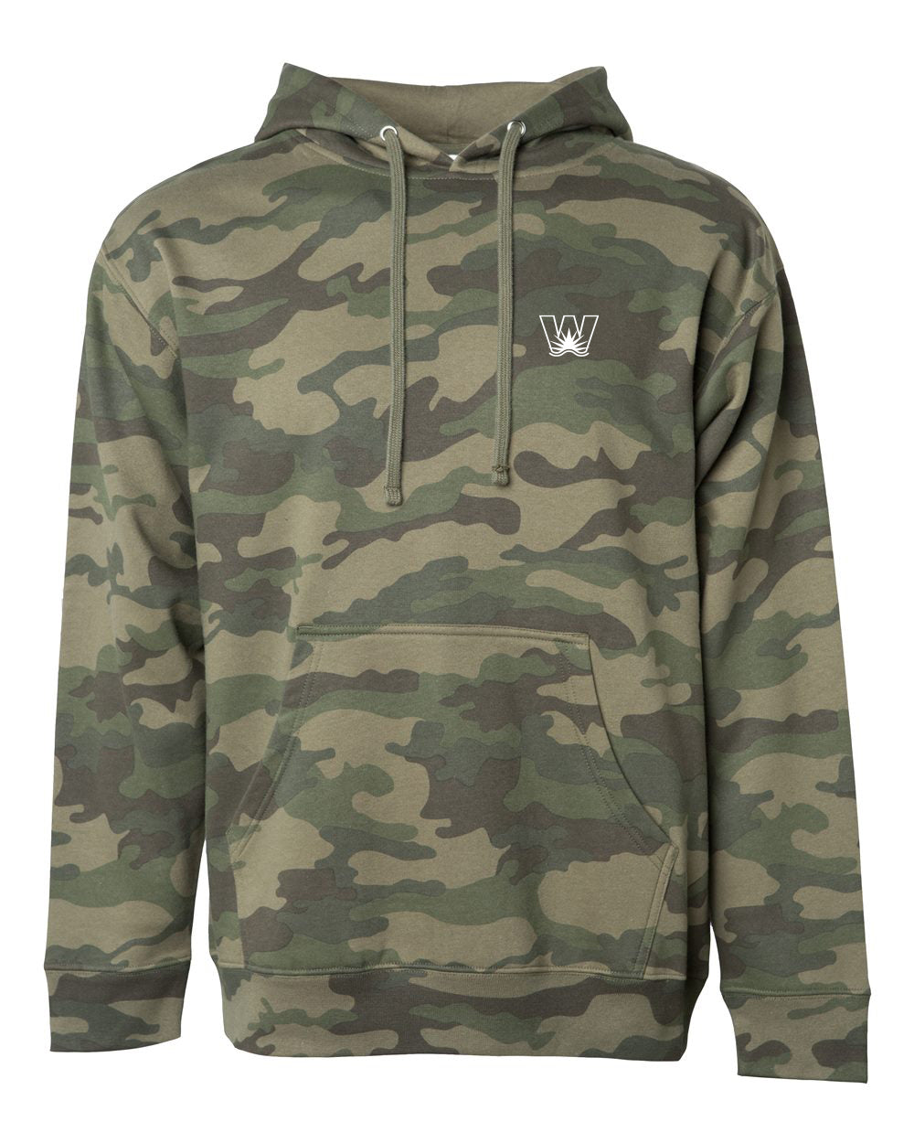 Camo Crest Hoodie (Unisex)